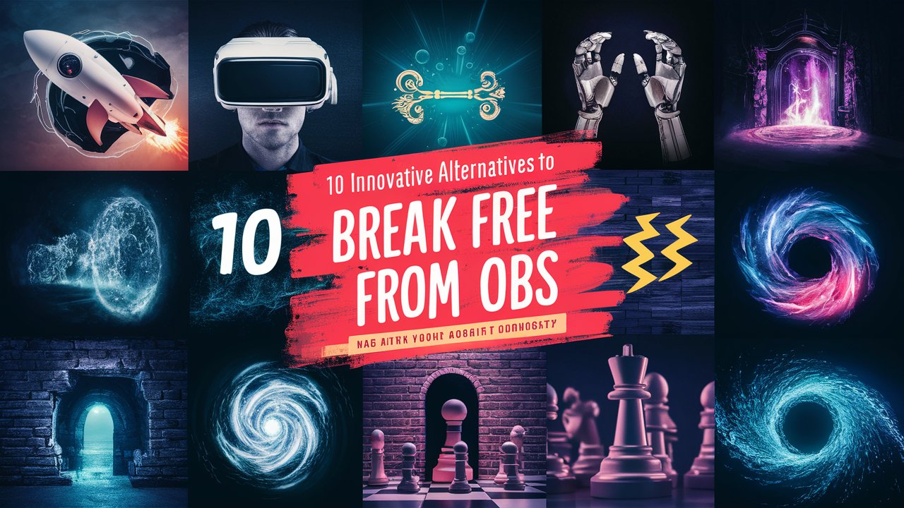 10 Game-Changing Alternatives to Break Free from OBS