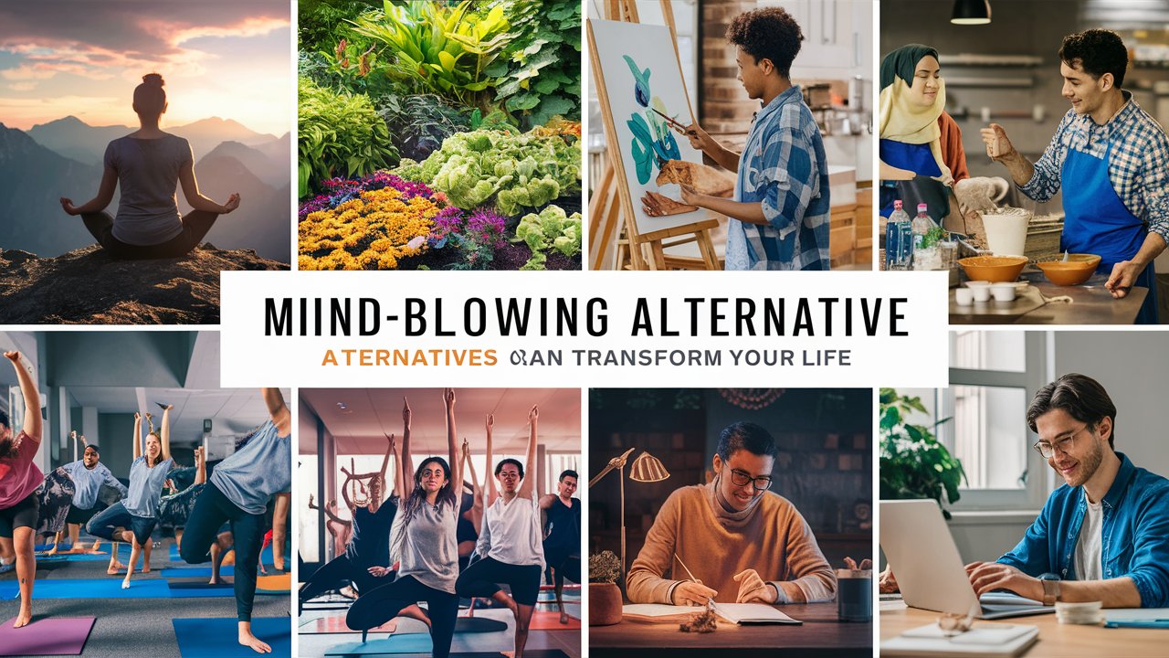 8 Mind-Blowing Alternatives That Will Change Your Life