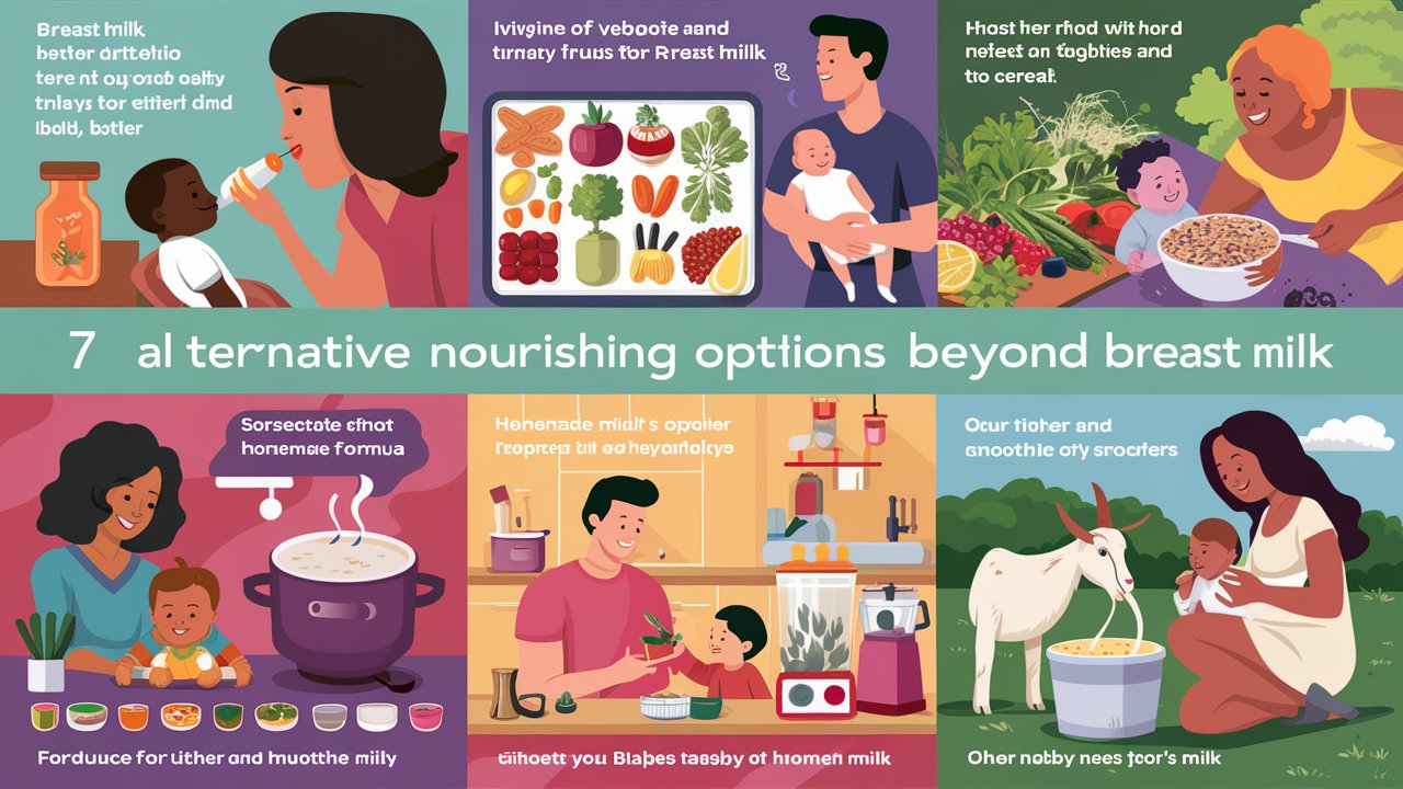 Beyond Breast Milk: Exploring 7 Nourishing Alternatives
