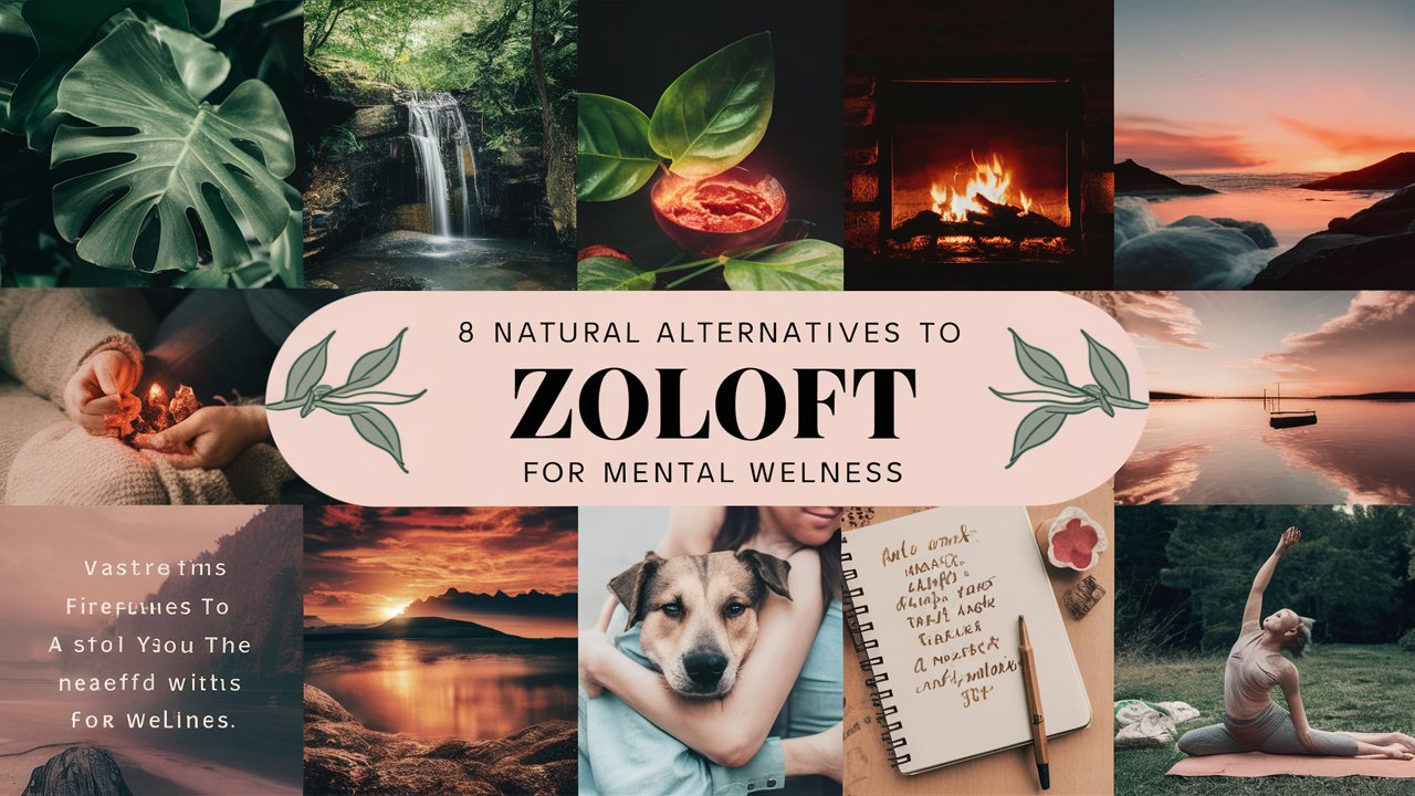 8 Natural Alternatives to Zoloft for Mental Wellness