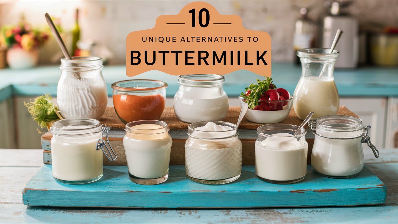 7 Refreshing Alternatives to Buttermilk You Need to Try