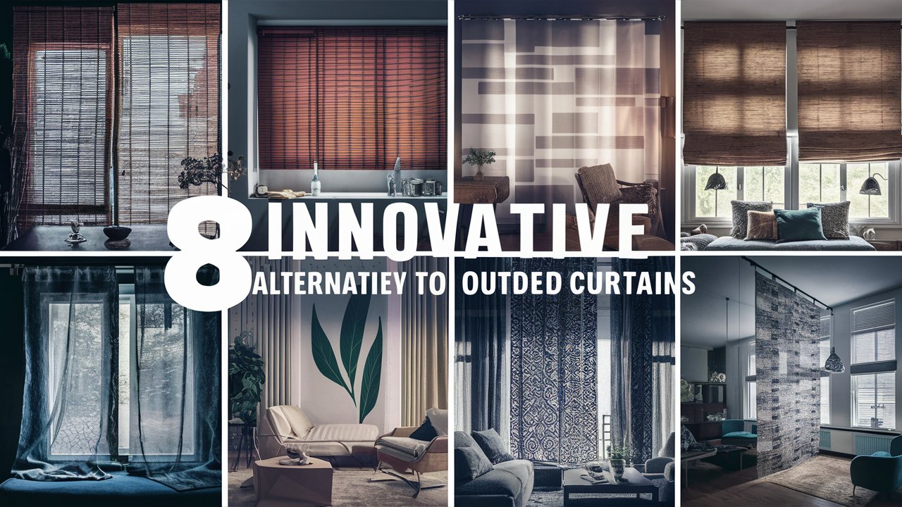 Sleek Solutions: 8 Alternatives to Outdated Net Curtains